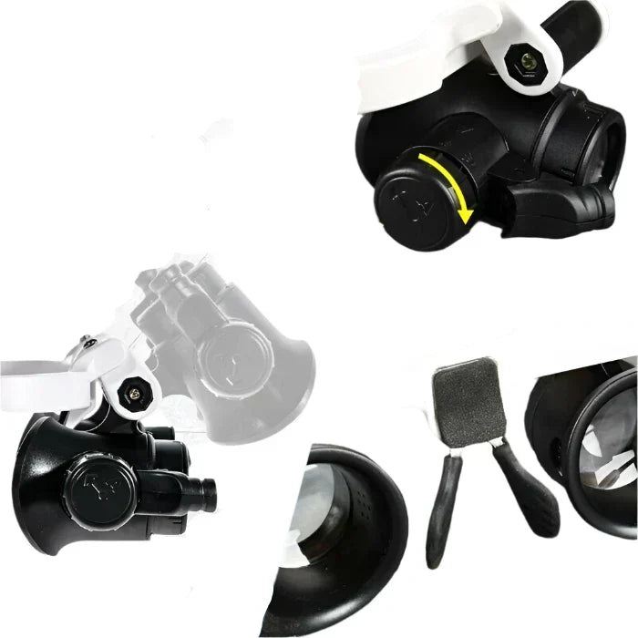Emeja | LED Bril Vergrootglas 8x 15x 23x