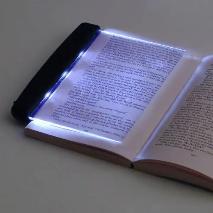 Emeja | LED Leeslamp Vlak Paneel – Nachtlamp met 2 Helderheidsniveaus & Oogbescherming