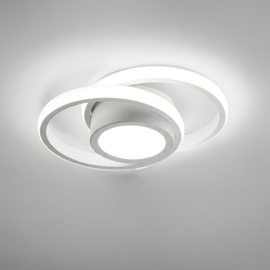 Emeja | LED Plafondlamp met Dubbele Ring Ontwerp
