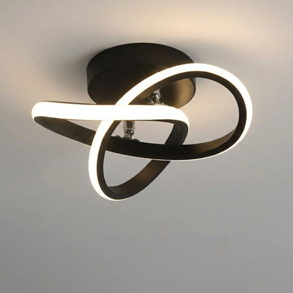 Emeja | LED Plafondlamp met Dubbele Ring Ontwerp