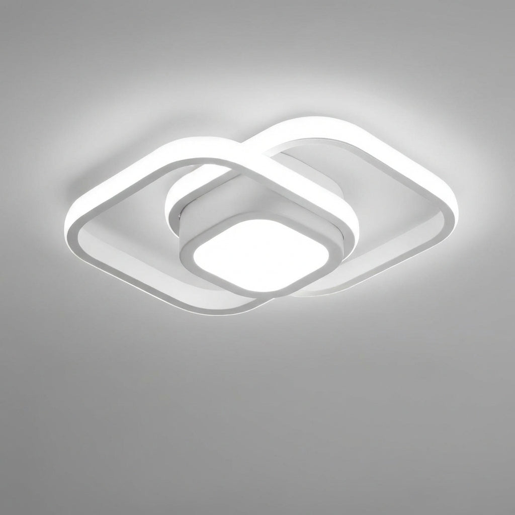 Emeja | LED Plafondlamp met Dubbele Ring Ontwerp