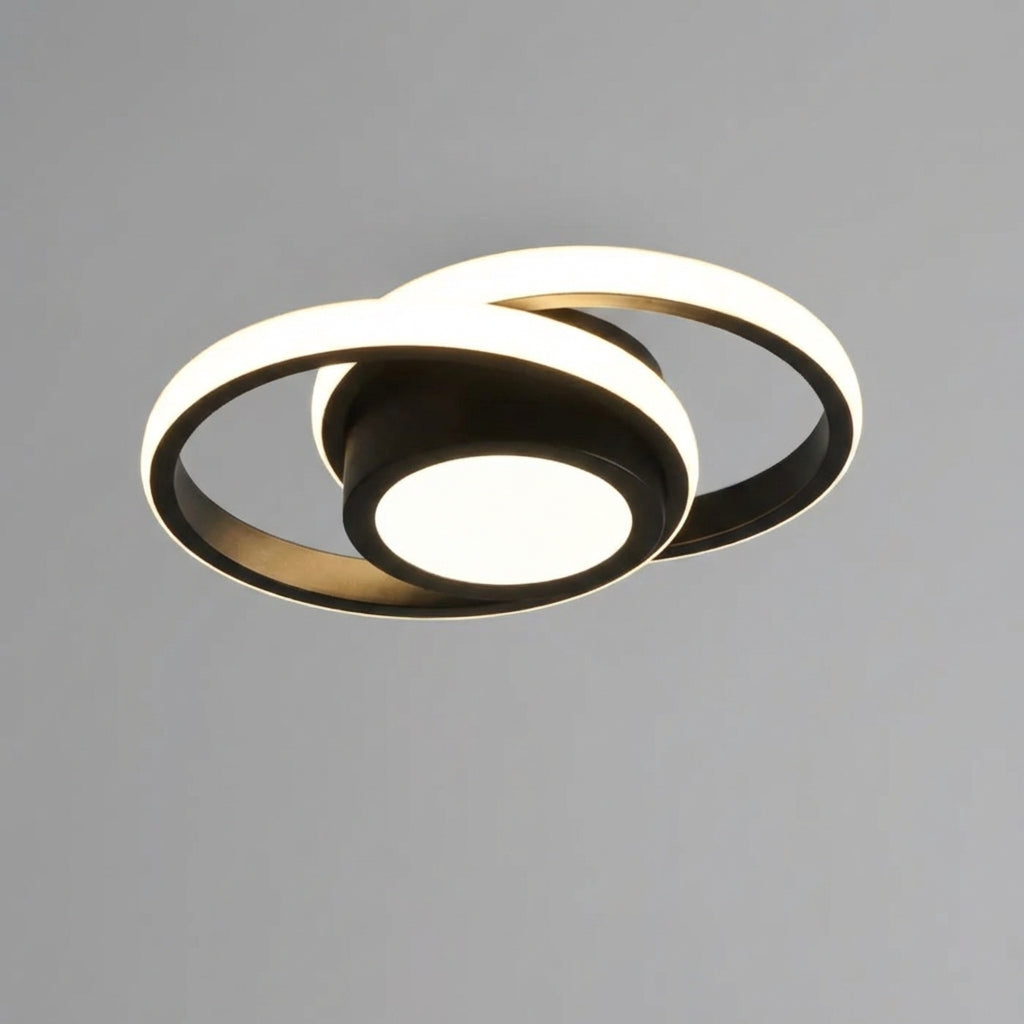 Emeja | LED Plafondlamp met Dubbele Ring Ontwerp