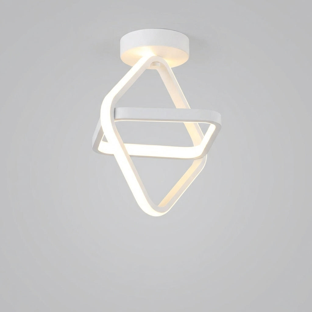 Emeja | LED Plafondlamp met Dubbele Ring Ontwerp