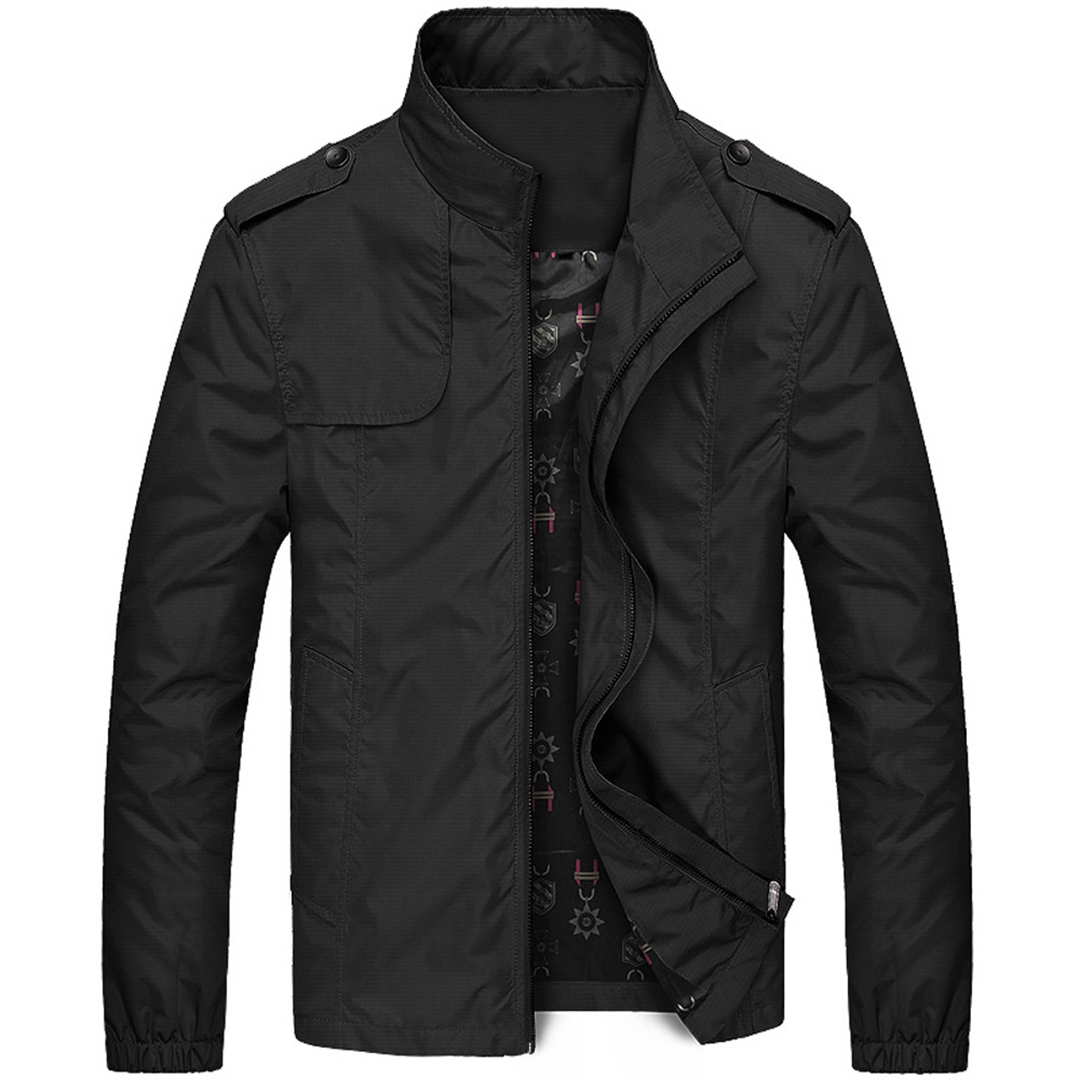 Emeja | Lichtgewicht Harrington Jacket voor Mannen met Opstaande Kraag