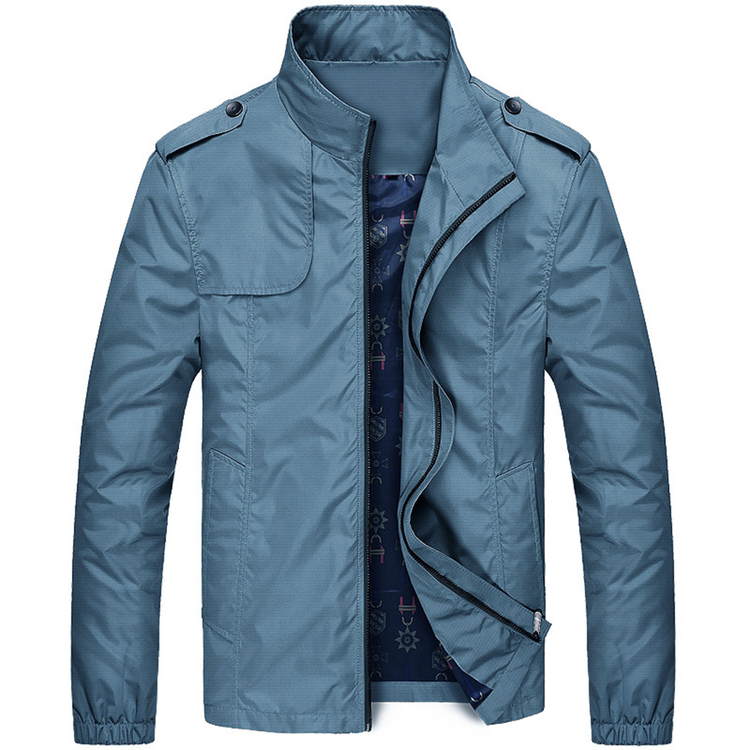 Emeja | Lichtgewicht Harrington Jacket voor Mannen met Opstaande Kraag