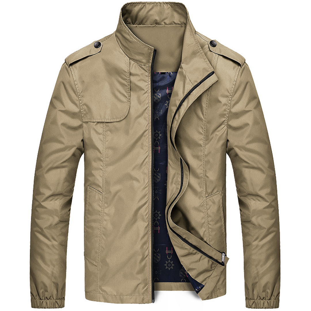 Emeja | Lichtgewicht Harrington Jacket voor Mannen met Opstaande Kraag