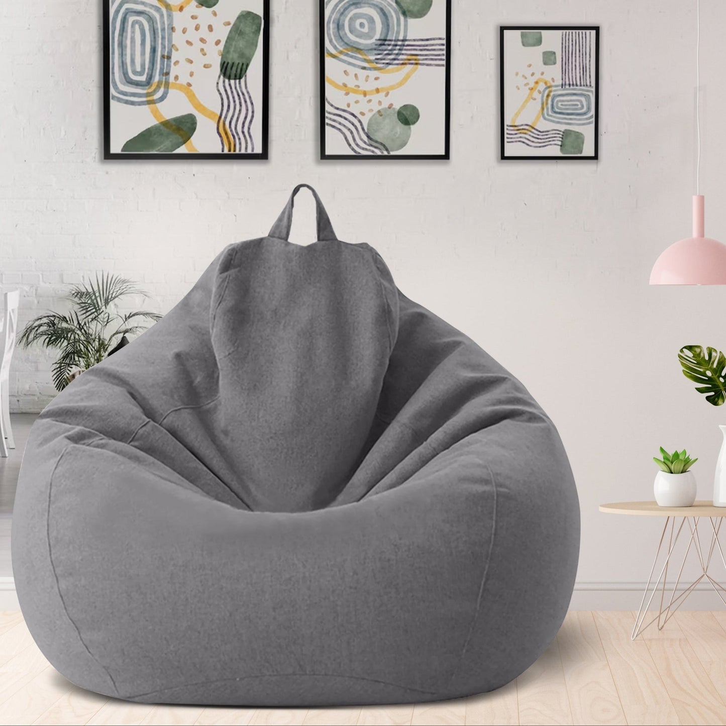 Emeja | Luxe Linnen Zitzak – Ergonomisch & Stijlvol Comfortabel Zitten