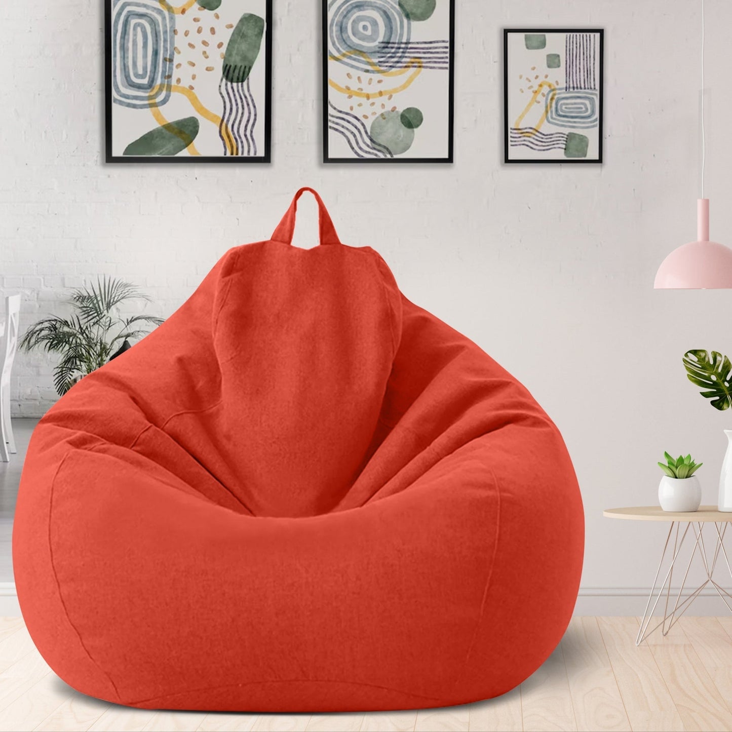 Emeja | Luxe Linnen Zitzak – Ergonomisch & Stijlvol Comfortabel Zitten
