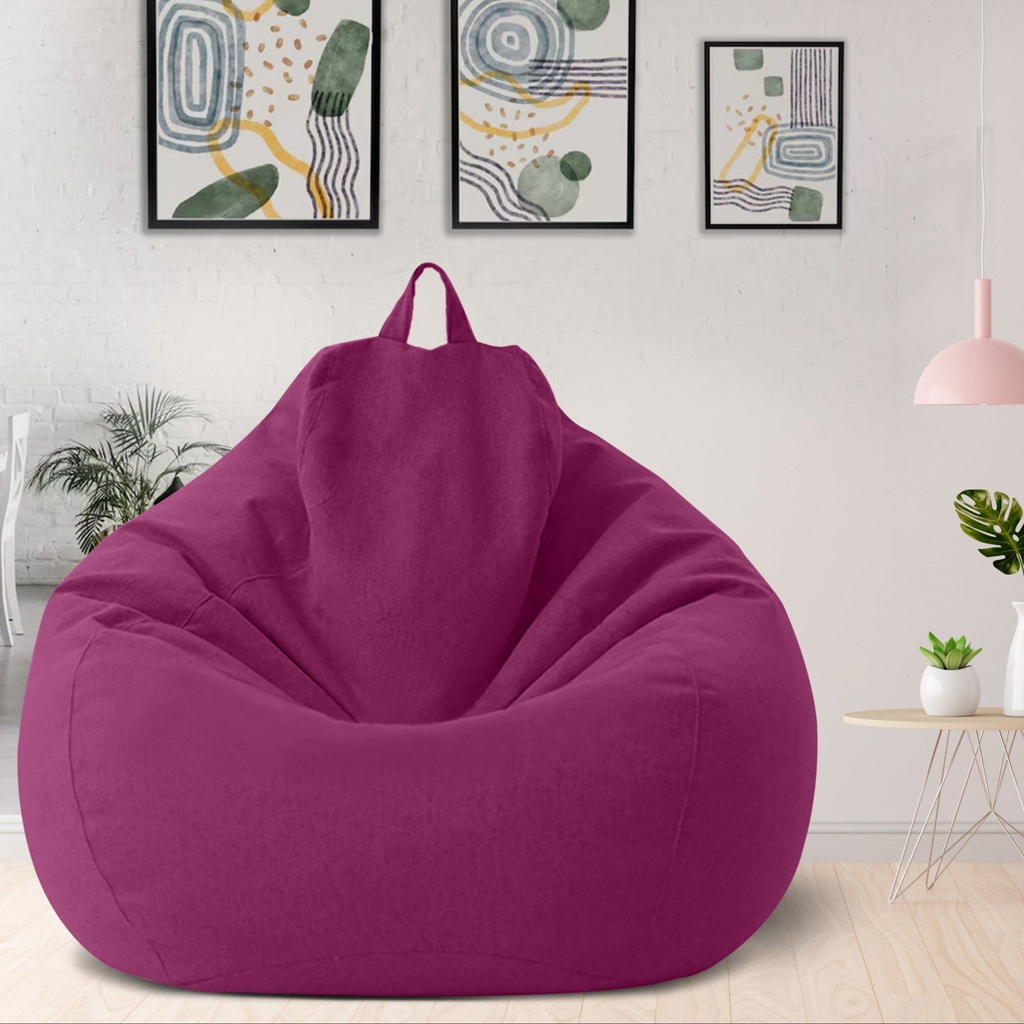 Emeja | Luxe Linnen Zitzak – Ergonomisch & Stijlvol Comfortabel Zitten