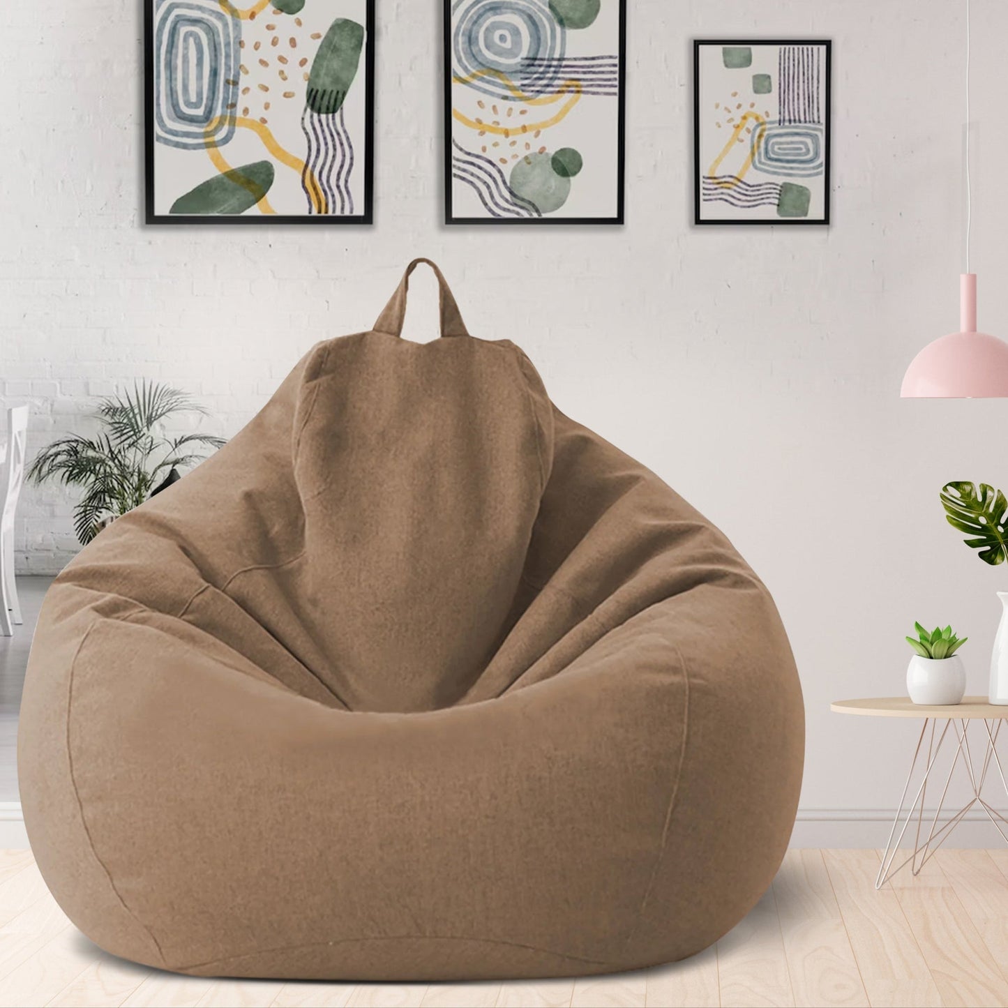 Emeja | Luxe Linnen Zitzak – Ergonomisch & Stijlvol Comfortabel Zitten
