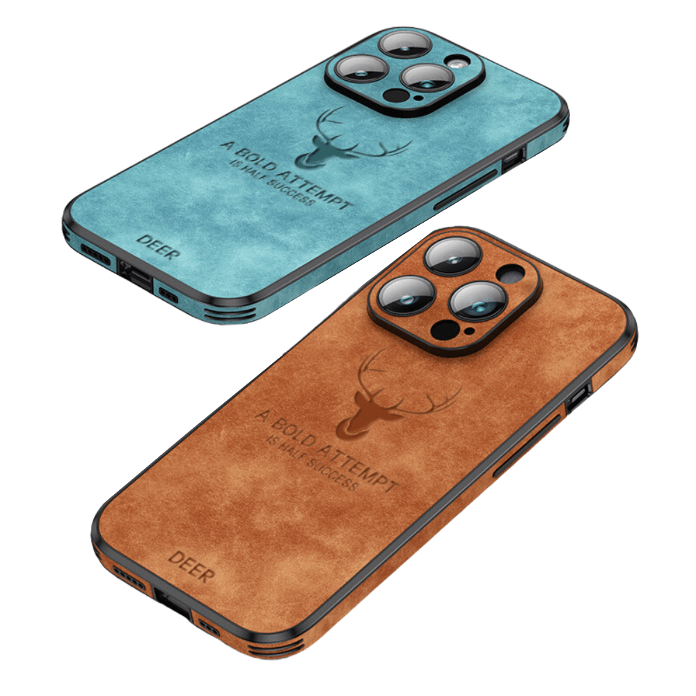 Emeja | LUXIGUARD LEREN – Luxe iPhone Hoes met Schokbescherming