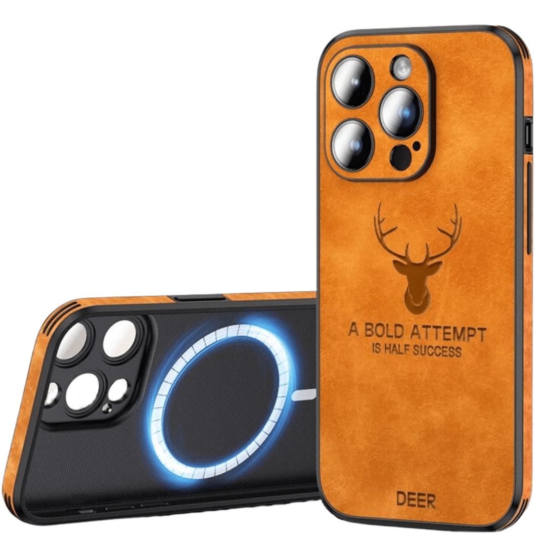 Emeja | LUXIGUARD LEREN – Luxe iPhone Hoes met Schokbescherming