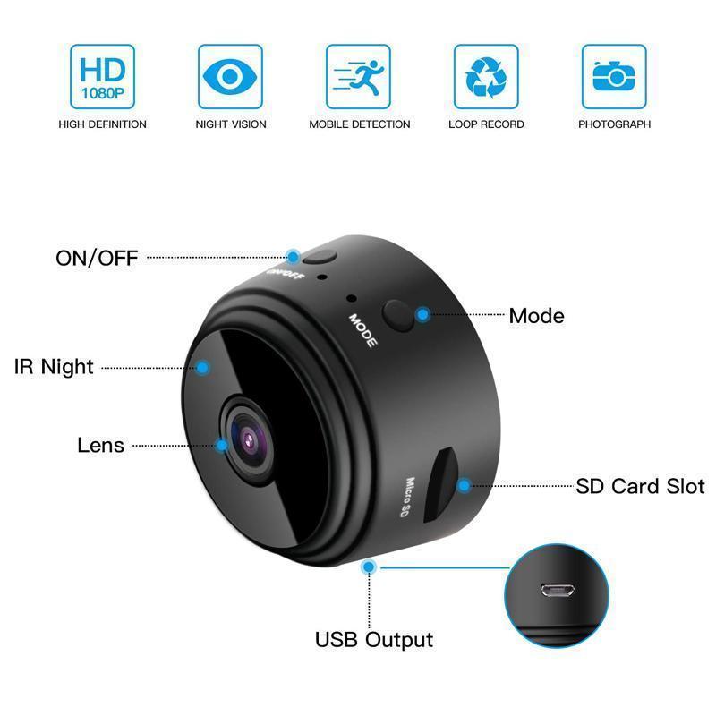 Emeja | Magnetische WiFi Mini Camera