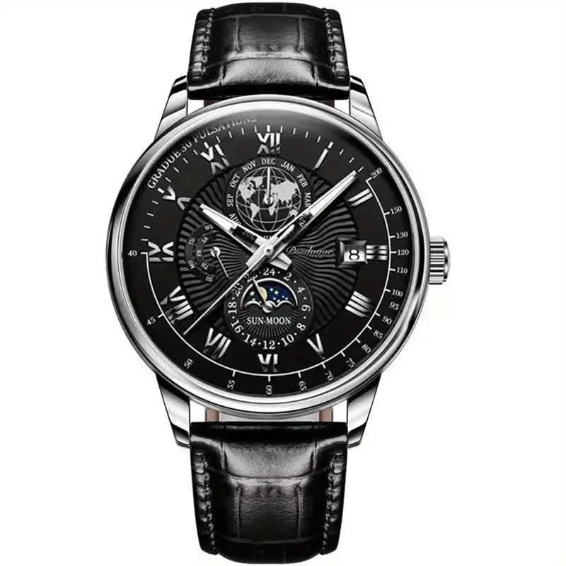Emeja | Mechanisch Luxe Herenhorloge met Maanfase