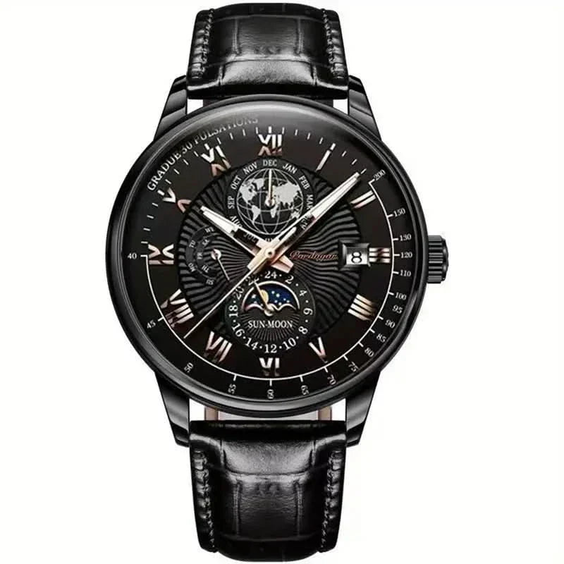 Emeja | Mechanisch Luxe Herenhorloge met Maanfase