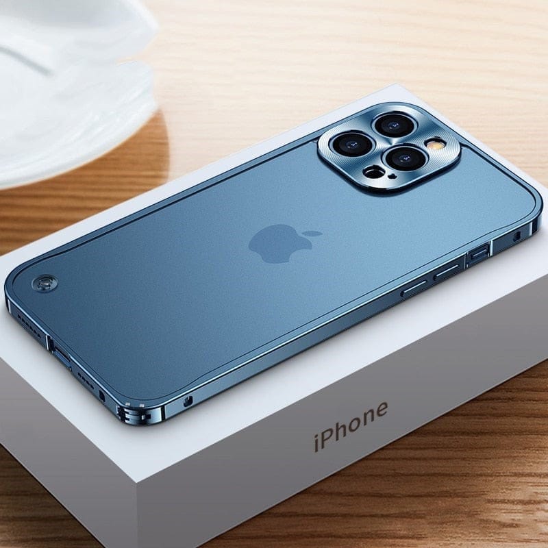 Emeja | Metalen Hoes iPhone - Aluminium