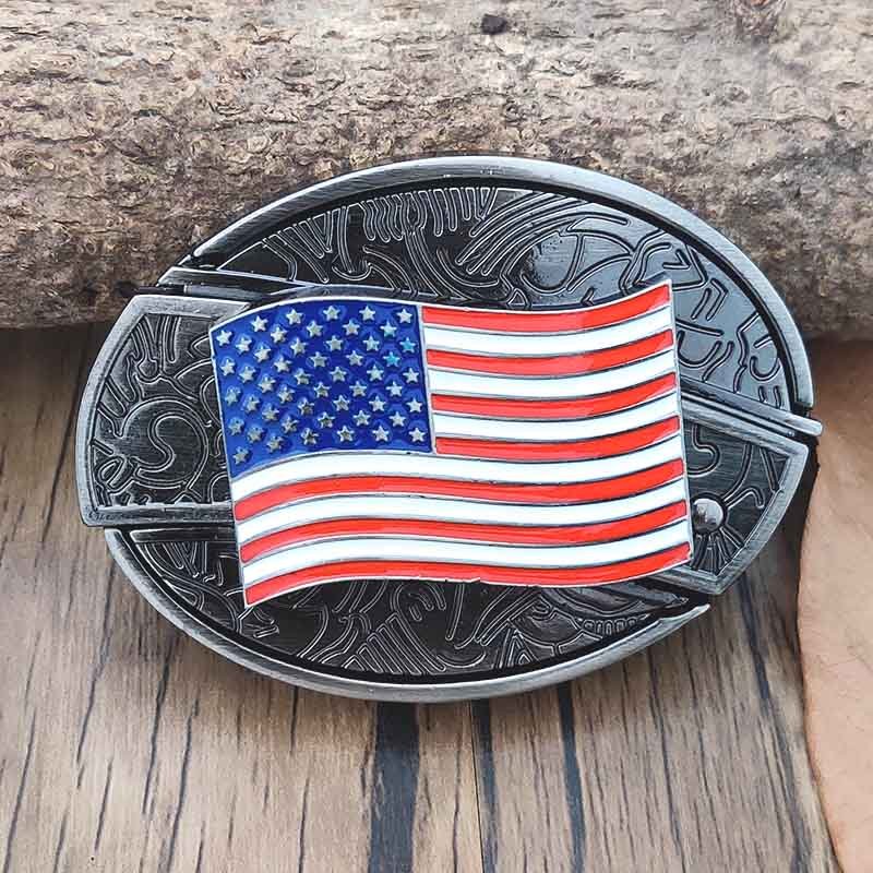 Emeja | Metalen Ovale Cowboys Gürtelschnalle