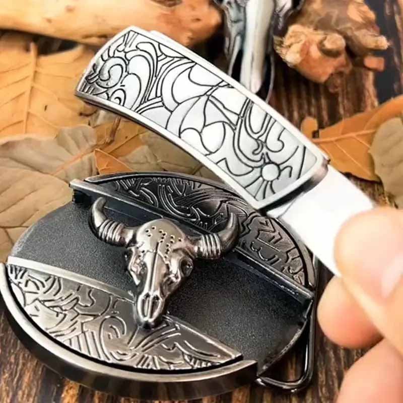 Emeja | Metalen Ovale Cowboys Gürtelschnalle