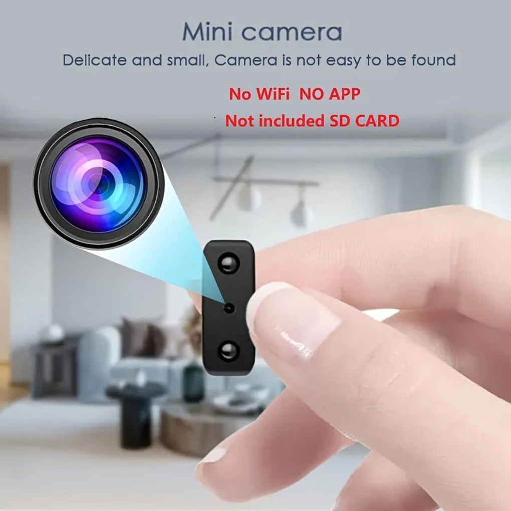 Emeja | Micro Full HD Spioncamera met Nachtzicht