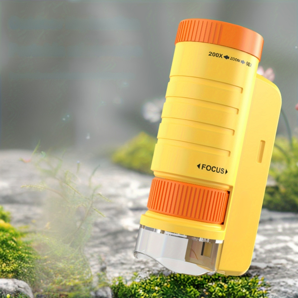 Emeja | Mini Microscoop met LED Licht voor Kinderen