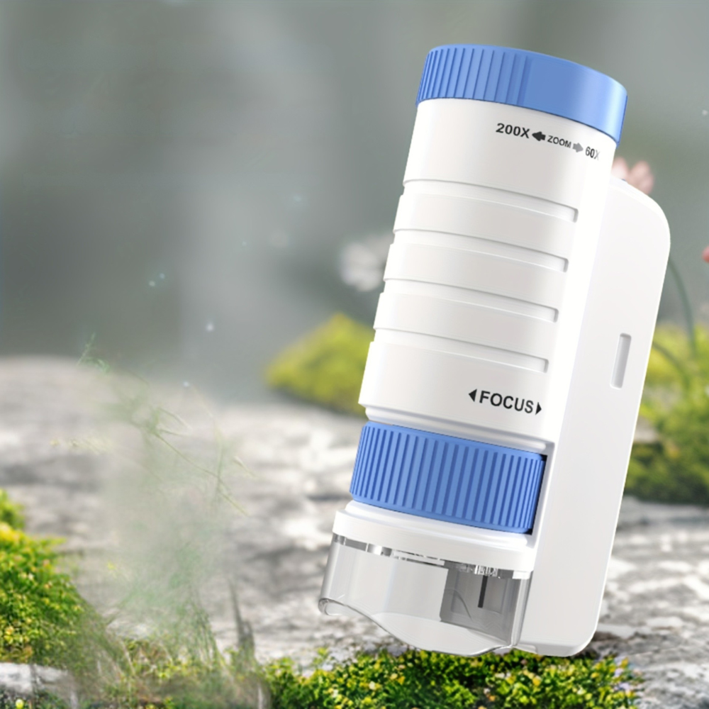 Emeja | Mini Microscoop met LED Licht voor Kinderen