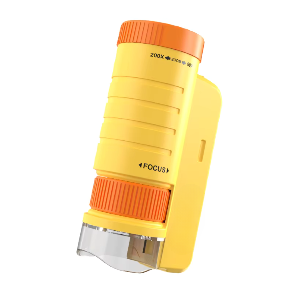 Emeja | Mini Microscoop met LED Licht voor Kinderen