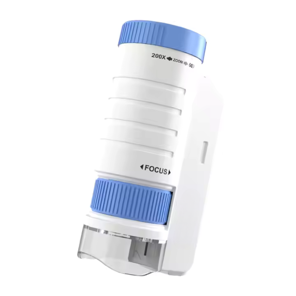 Emeja | Mini Microscoop met LED Licht voor Kinderen