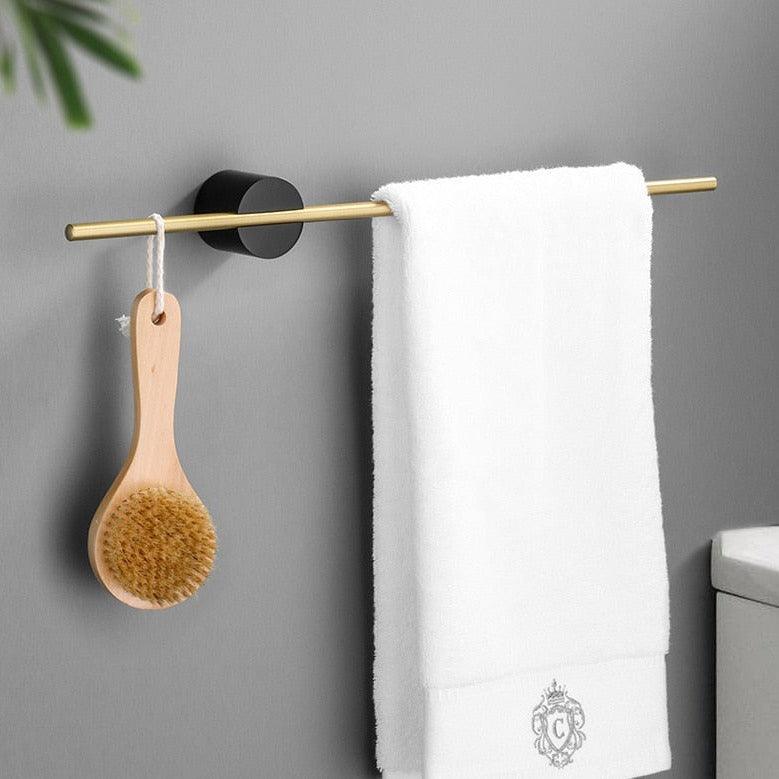 Emeja | Moderne Wand Handdoekhouder met Ronde Basis