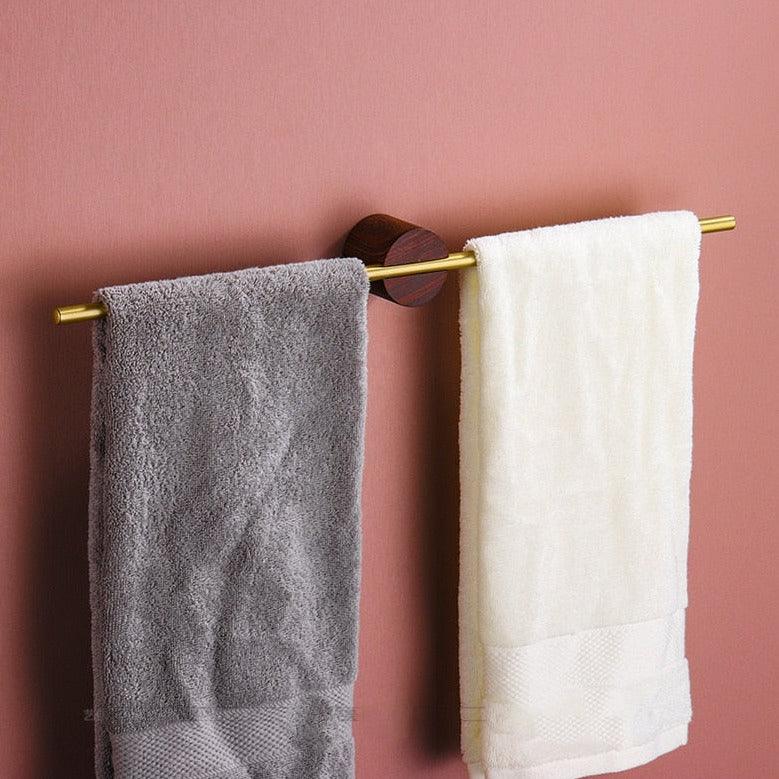 Emeja | Moderne Wand Handdoekhouder met Ronde Basis