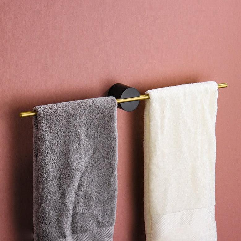 Emeja | Moderne Wand Handdoekhouder met Ronde Basis