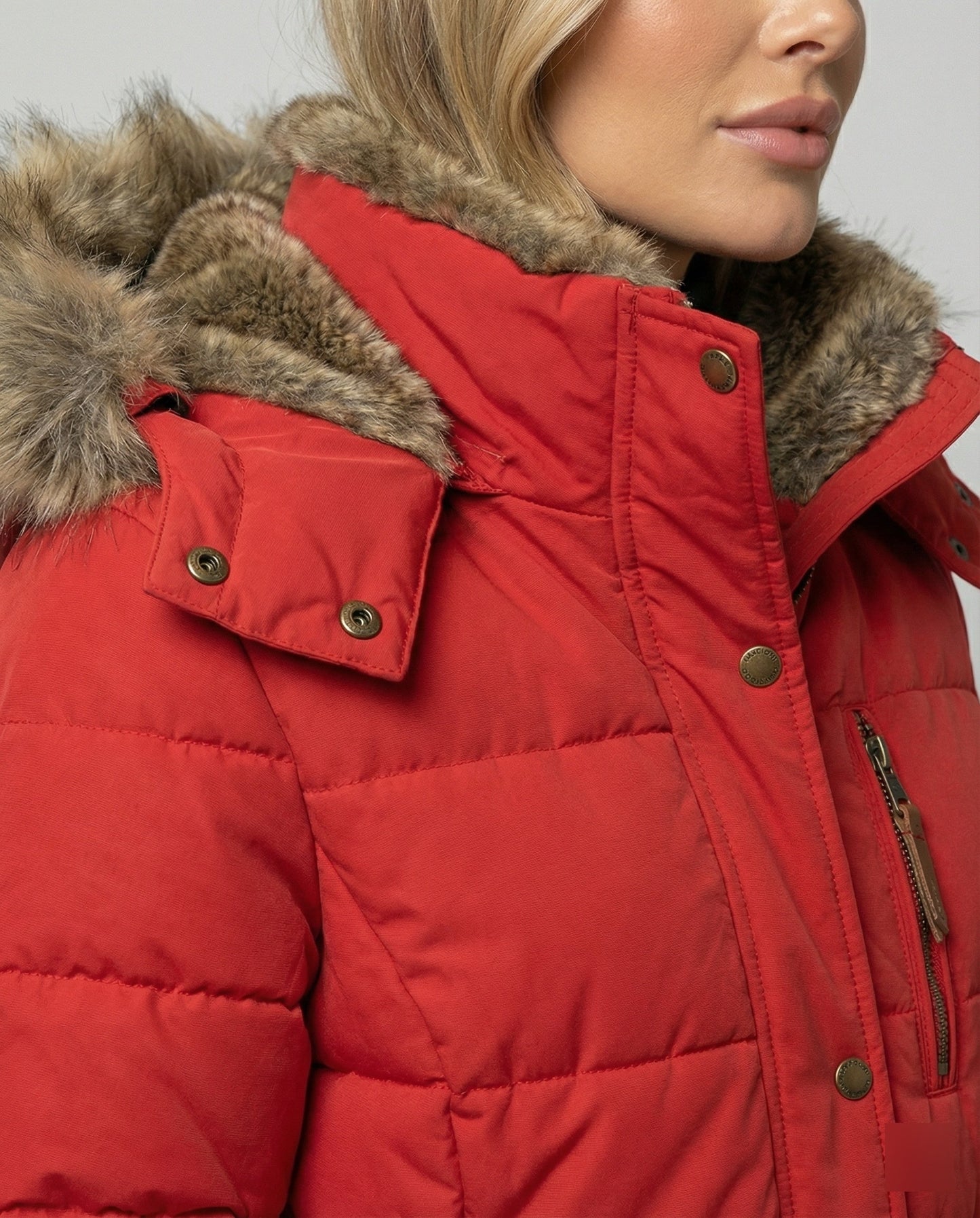 Emeja - Modieuze Winterjas, Warm Voering met Capuchon