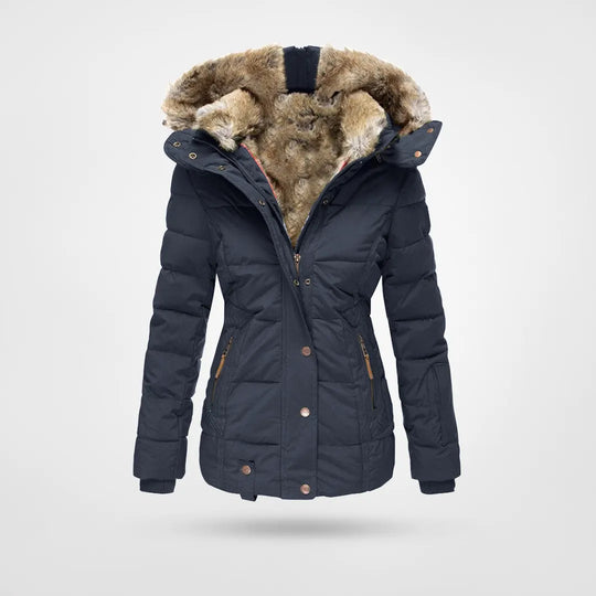 Emeja - Modieuze Winterjas, Warm Voering met Capuchon