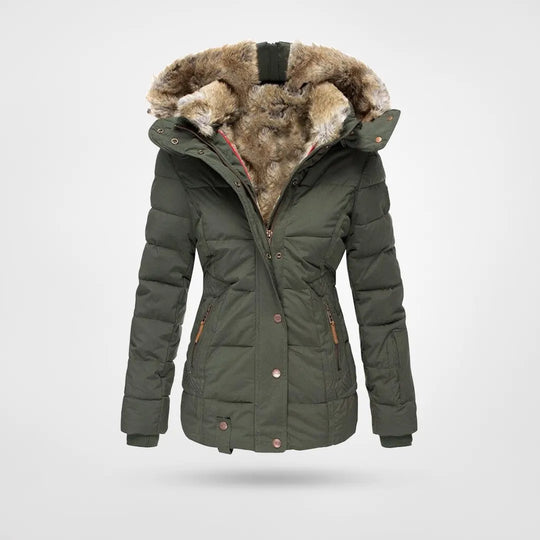 Emeja - Modieuze Winterjas, Warm Voering met Capuchon
