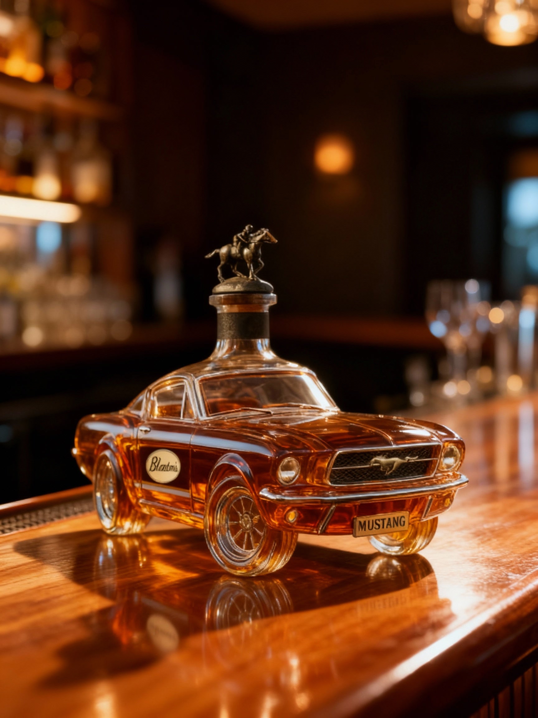 Emeja | Mustang Auto Vorm Whiskey Decanteerder