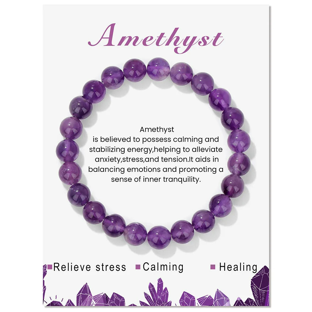 Emeja | Natuurlijke Kristal Genezing Energie Armband - Aria