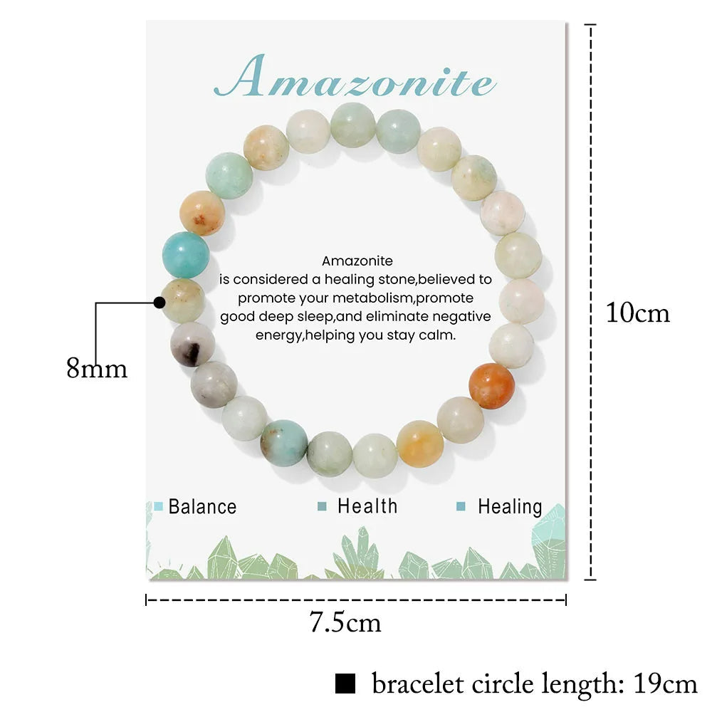 Emeja | Natuurlijke Kristal Genezing Energie Armband - Aria