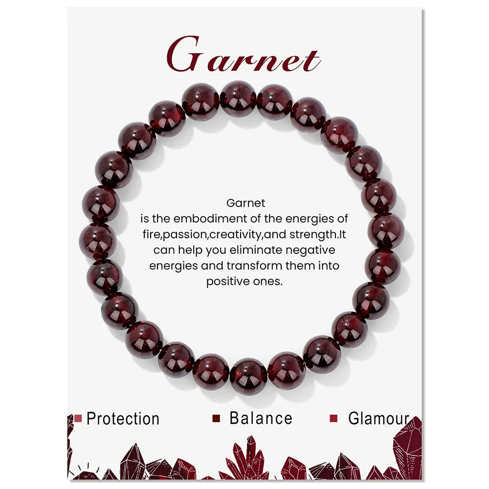 Emeja | Natuurlijke Kristal Genezing Energie Armband - Aria
