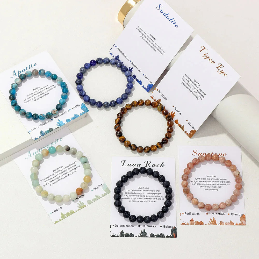 Emeja | Natuurlijke Kristal Genezing Energie Armband - Aria