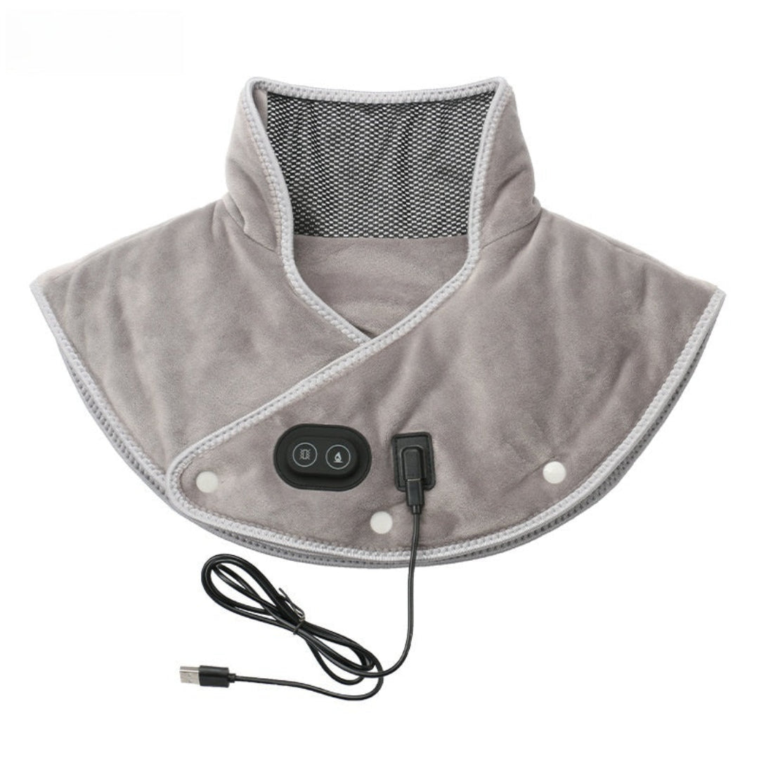 Emeja | Nekwarmer & Massageapparaat | Nek- en Schouderwarmte voor Spierontspanning | Verstelbare Instellingen voor Stressvermindering | Gerichte Nekpijnverlichting en Ontspanning