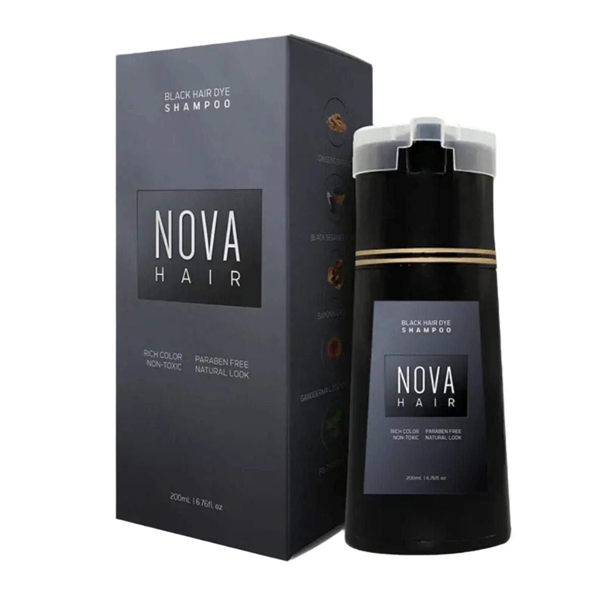 Emeja | NovaHair Instant Kleur Shampoo – Snelle Kleurvernieuwing voor Haar