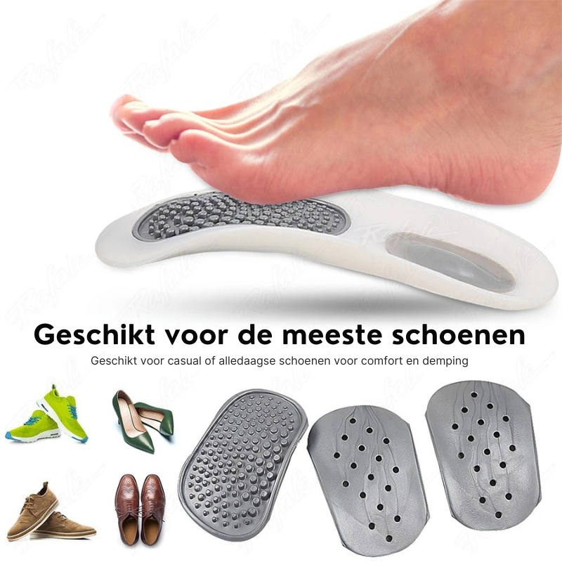 Emeja | Orthopedische Boogondersteunende Inlegzolen voor Voetcorrectie