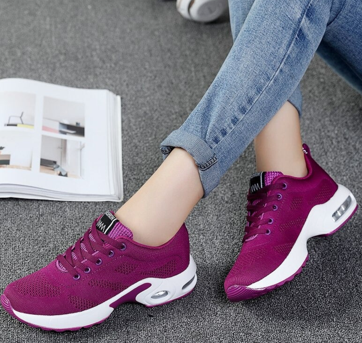 Emeja | Orthopedische Instap Schoenen voor Vrouwen | Comfort en Ondersteuning | Mesh