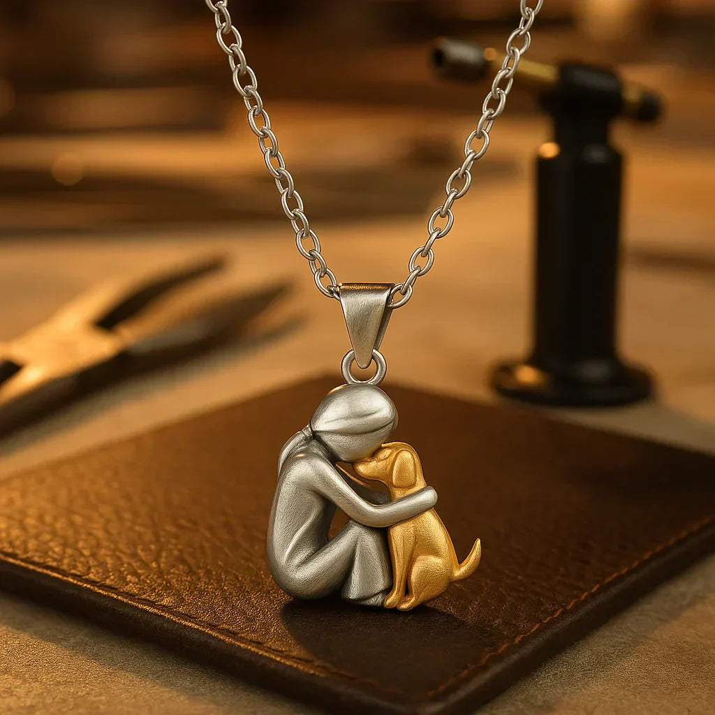 Emeja | PawHeart Ketting – Sieraden voor Hondenliefhebbers met Pootafdruk