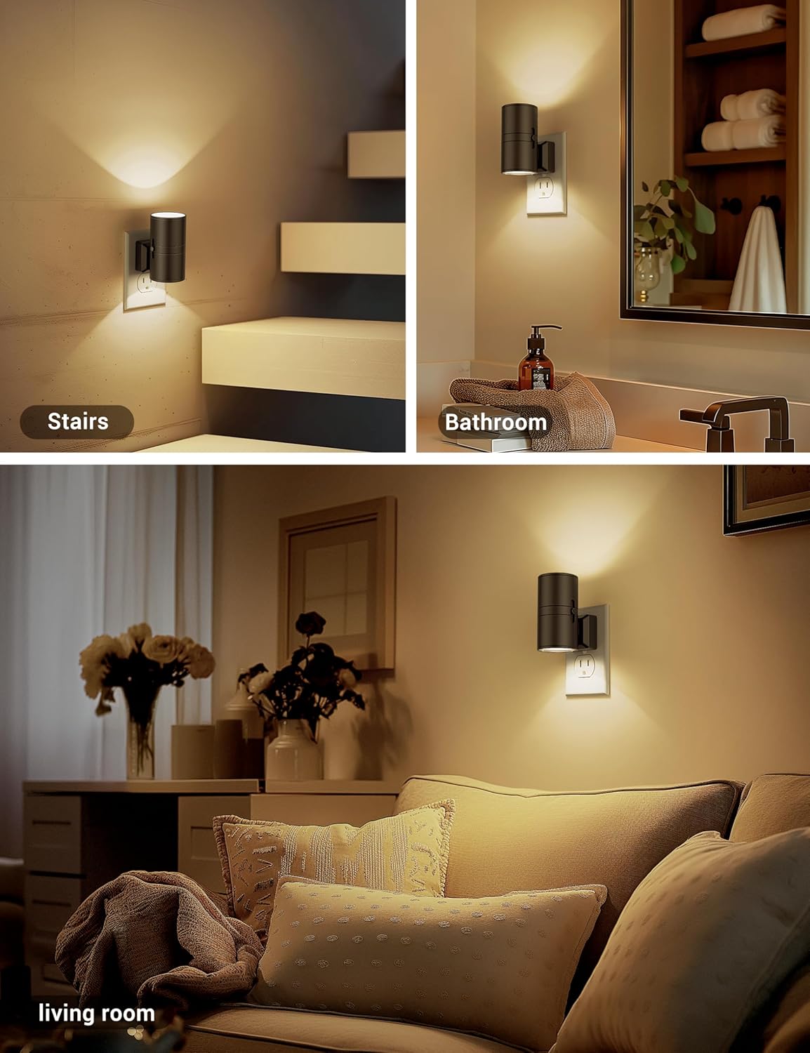 Emeja | Plug-In LED Nachtlampje met Dusk-to-Dawn Sensor