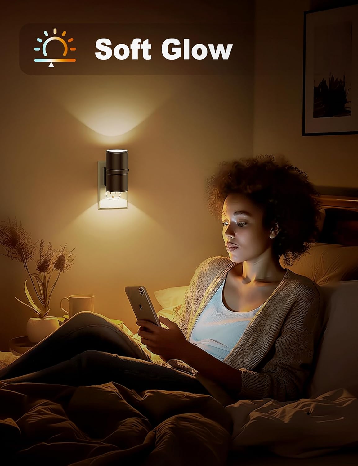 Emeja | Plug-In LED Nachtlampje met Dusk-to-Dawn Sensor