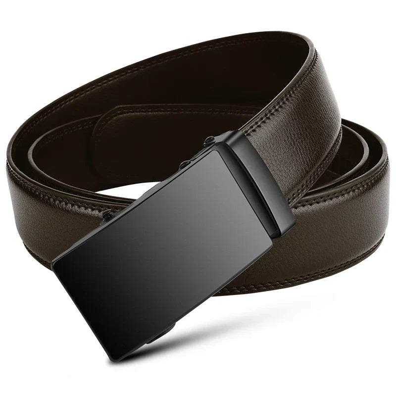 Emeja | Premium PU Leren Riem – Luxe Automatische Gesp voor Mannen