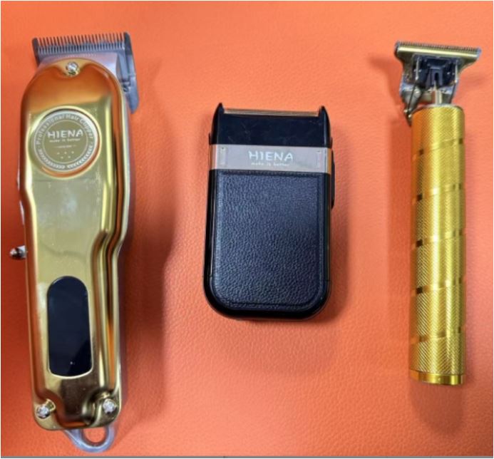 Emeja | Professionele Haartrimmers voor Mannen Gouden Set | Gouden Draadloze Haartrimmers