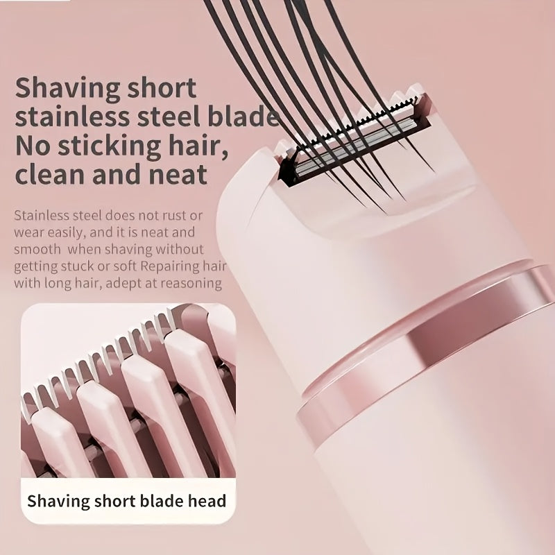 Emeja | PureSilk | Draadloze Dames Trimmer – Zachte Haarverwijdering voor Gezicht en Lichaam