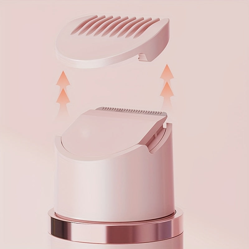Emeja | PureSilk | Draadloze Dames Trimmer – Zachte Haarverwijdering voor Gezicht en Lichaam