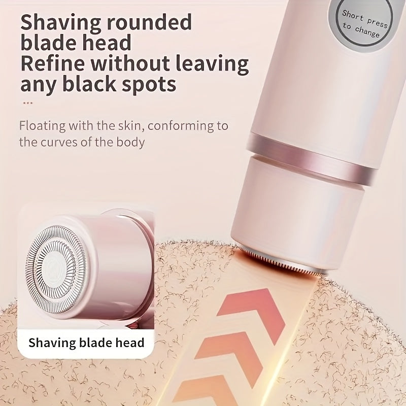 Emeja | PureSilk | Draadloze Dames Trimmer – Zachte Haarverwijdering voor Gezicht en Lichaam